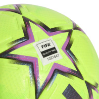adidas UEFA Champions League Pro Winter Football Size 5 2026-2027 Lime Green Black Purple