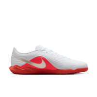 Nike Tiempo Maestro Club Zaalvoetbalschoenen (IN) Wit Felrood Goud