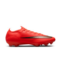 Nike Mercurial Vapor 17 Elite Gras Football Boots (FG) Bright Red Black Gold
