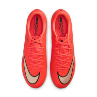 Nike Mercurial Vapor 17 Academy Gras / Kunstgras Voetbalschoenen (MG) Felrood Zwart Goud