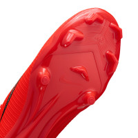 Nike Mercurial Vapor 17 Academy Gras / Kunstgras Voetbalschoenen (MG) Felrood Zwart Goud