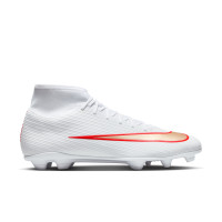 Nike Mercurial Superfly 11 Club Gras / Kunstgras Voetbalschoenen (MG) Wit Felrood Goud