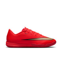 Nike Mercurial Vapor 17 Academy Indoor Football Boots (IN) Bright Red Black Gold