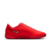Nike Mercurial Vapor 17 Academy Indoor Football Boots (IN) Bright Red Black Gold