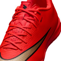 Nike Mercurial Vapor 17 Academy Indoor Football Boots (IN) Bright Red Black Gold