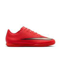 Nike Mercurial Vapor 17 Club Zaalvoetbalschoenen (IN) Felrood Zwart Goud