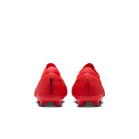 Nike Mercurial Vapor 17 Pro Gras Football Boots (FG) Kids Bright Red Black Gold
