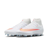 Nike Mercurial Superfly 11 Academy Gras / Kunstgras Voetbalschoenen (MG) Wit Felrood Goud