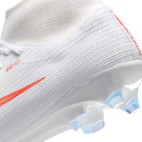 Nike Mercurial Superfly 11 Academy Gras / Kunstgras Voetbalschoenen (MG) Wit Felrood Goud
