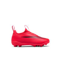Nike Mercurial Vapor 17 Club Flex Gras / Kunstgras Voetbalschoenen (MG) Kids Felrood Zwart Goud