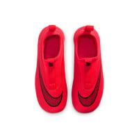 Nike Mercurial Vapor 17 Club Flex Gras / Kunstgras Voetbalschoenen (MG) Kids Felrood Zwart Goud