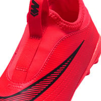 Nike Mercurial Vapor 17 Club Flex Gras / Kunstgras Voetbalschoenen (MG) Kids Felrood Zwart Goud