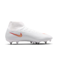 Nike Mercurial Superfly 11 Academy Iron Stud Football Boots (SG) Anti-Clog White Bright Red Gold