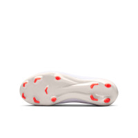 Nike Mercurial Superfly 11 Academy Grass/Artificial Grass Football Boots (MG) Kids White Bright Red Gold