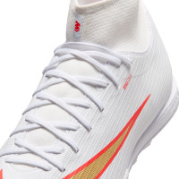 Nike Mercurial Superfly 11 Academy Turf Football Boots (TF) White Bright Red Gold
