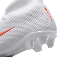 Nike Mercurial Superfly 11 Club Gras / Kunstgras Voetbalschoenen (MG) Kids Wit Felrood Goud