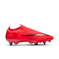 Nike Mercurial Vapor 17 Elite Iron Stud Football Boots (SG) Bright Red Black Gold