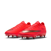 Nike Mercurial Vapor 17 Elite Iron Stud Football Boots (SG) Bright Red Black Gold