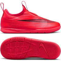 Nike Mercurial Vapor 17 Club Flex Indoor Football Boots (IN) Kids Bright Red Black Gold