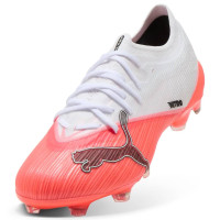 PUMA Ultra Nitro 7 Pro Gras Football Boots (FG) White Bright Red Black