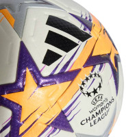 adidas Women's UEFA Champions League Pro Football Size 5 2026-2027 White Black Multicolor