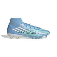 adidas F50 Sparkfusion Trinity Pro Grass/Artificial Grass Football Boots (MG) Women's Blue Bright Blue Hot Pink