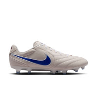 Nike Tiempo Ligera Pro Gras Football Boots (FG) Chalk White Blue White