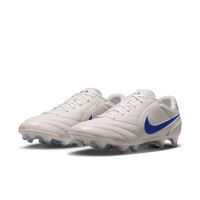 Nike Tiempo Ligera Pro Gras Football Boots (FG) Chalk White Blue White