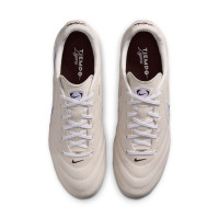 Nike Tiempo Ligera Pro Gras Football Boots (FG) Chalk White Blue White