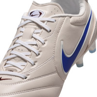 Nike Tiempo Ligera Pro Gras Football Boots (FG) Chalk White Blue White