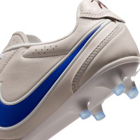 Nike Tiempo Ligera Pro Gras Football Boots (FG) Chalk White Blue White