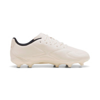 PUMA King 20 Play Gras / Kunstgras Voetbalschoenen (MG) Kids Gebroken Wit Zwart Rood