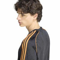 adidas Ajax Originals T-Shirt Lange Mouwen Zwart Oranje