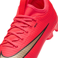 Nike Mercurial Vapor 17 Academy Grass/Artificial Grass Football Boots (MG) Toddlers Bright Red Black Gold