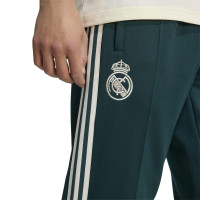 adidas Real Madrid Originals Trainingsbroek Donkergroen Beige