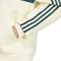 adidas Real Madrid Originals Hoodie Beige Donkergroen Roze