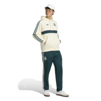 adidas Real Madrid Originals Hoodie Beige Donkergroen Roze