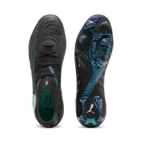 PUMA Future 9 Ultimate Gras Football Boots (FG) Black Intense Mint White