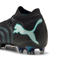 PUMA Future 9 Ultimate Gras Football Boots (FG) Black Intense Mint White