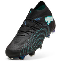 PUMA Future 9 Ultimate Gras Football Boots (FG) Black Intense Mint White