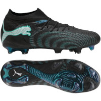 PUMA Future 9 Ultimate Gras Football Boots (FG) Black Intense Mint White