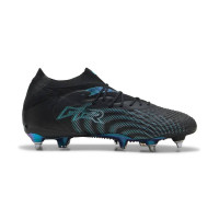 PUMA Future 9 Ultimate IJzeren-Nop Voetbalschoenen (SG) Zwart Intense Mint Wit