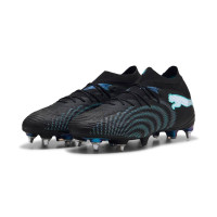 PUMA Future 9 Ultimate IJzeren-Nop Voetbalschoenen (SG) Zwart Intense Mint Wit