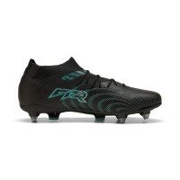 PUMA Future 9 Match IJzeren-Nop Voetbalschoenen (SG) Zwart Intense Mint Wit