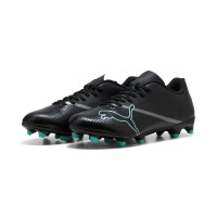 PUMA Ultra 7 Play Grass/Artificial Grass Football Boots (MG) Black Intense Mint