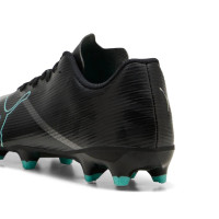 PUMA Ultra 7 Play Grass/Artificial Grass Football Boots (MG) Black Intense Mint