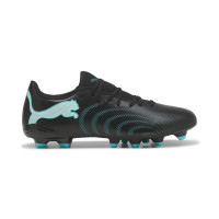 PUMA Future 9 Play Grass/Artificial Grass Football Boots (MG) Black Intense Mint White