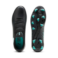 PUMA Future 9 Play Grass/Artificial Grass Football Boots (MG) Black Intense Mint White
