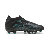 PUMA Future 9 Pro Gras / Kunstgras Voetbalschoenen (MG) Kids Zwart Intense Mint Wit