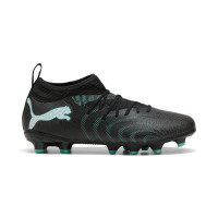 PUMA Future 9 Match Grass/Artificial Grass Football Boots (MG) Kids Black Intense Mint White